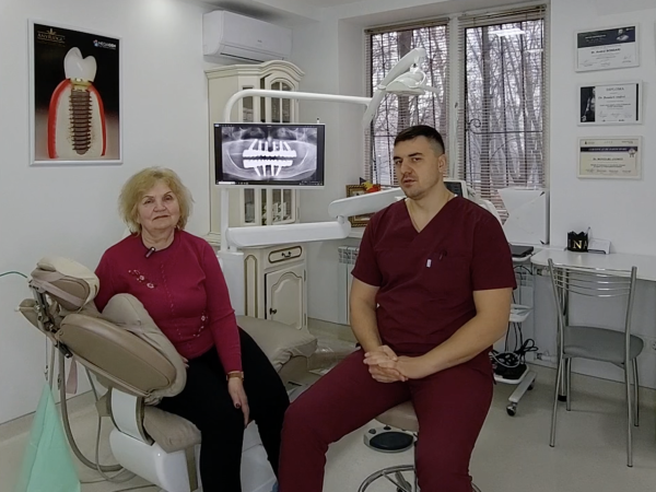 Doamna Liuba a trecut peste frică și a câștigat mai mult decât o dantură nouă.
