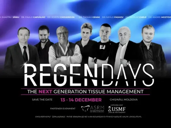 FaurDent на Конгрессе RegenDays Chișinău - The Next Generation Tissue Management